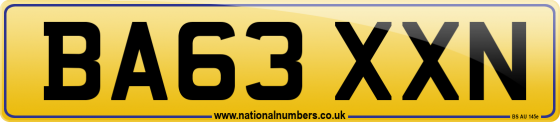 BA63 XXN
