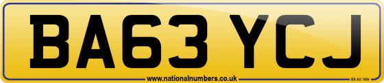 BA63 YCJ