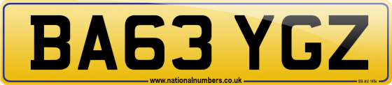 BA63 YGZ