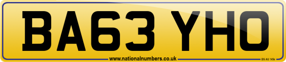 BA63 YHO