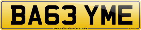 BA63 YME