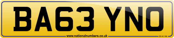 BA63 YNO