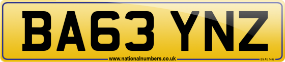 BA63 YNZ