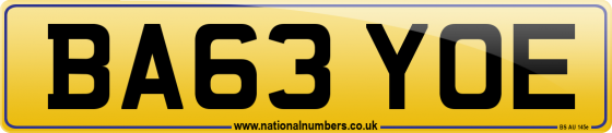 BA63 YOE