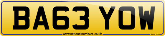 BA63 YOW