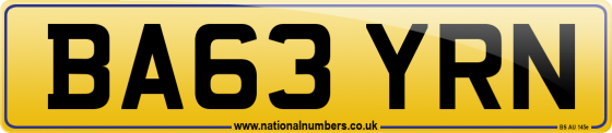 BA63 YRN