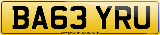 BA63 YRU