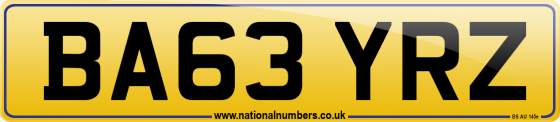 BA63 YRZ
