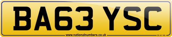 BA63 YSC