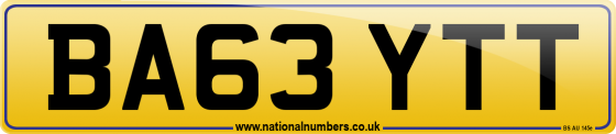BA63 YTT