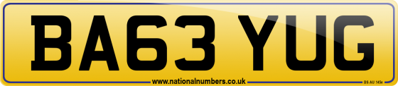 BA63 YUG
