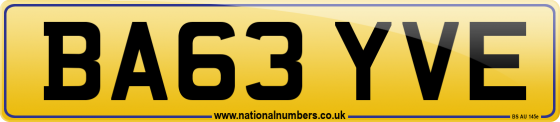 BA63 YVE