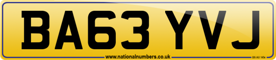 BA63 YVJ