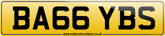 BA66 YBS