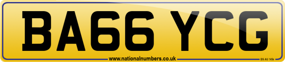 BA66 YCG