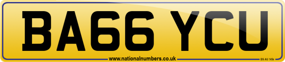 BA66 YCU