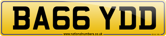 BA66 YDD