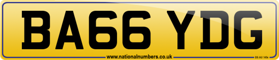 BA66 YDG