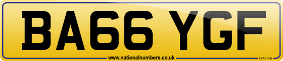 BA66 YGF