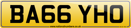 BA66 YHO