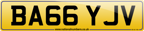 BA66 YJV