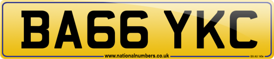 BA66 YKC
