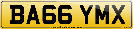 BA66 YMX