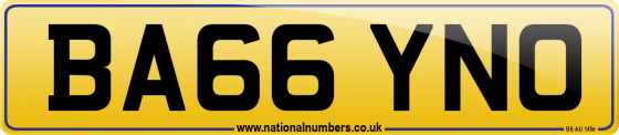 BA66 YNO