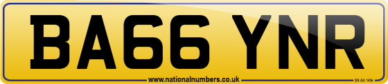 BA66 YNR
