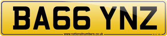 BA66 YNZ