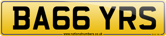 BA66 YRS