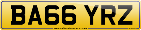 BA66 YRZ