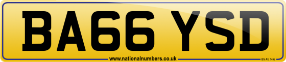 BA66 YSD