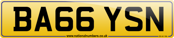 BA66 YSN