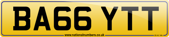 BA66 YTT
