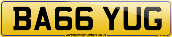 BA66 YUG