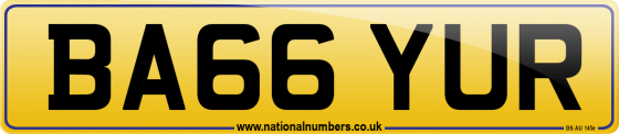 BA66 YUR