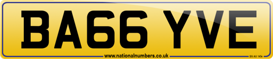 BA66 YVE