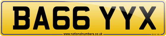 BA66 YYX