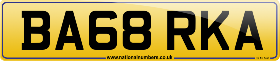 BA68 RKA