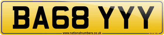 BA68 YYY