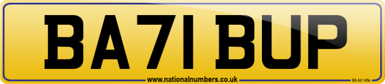 BA71 BUP