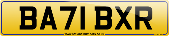 BA71 BXR