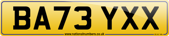 BA73 YXX