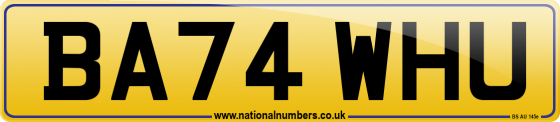 BA74 WHU