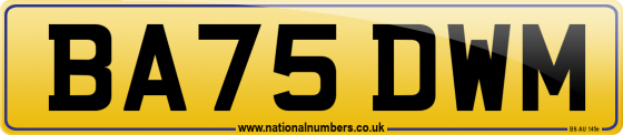 BA75 DWM
