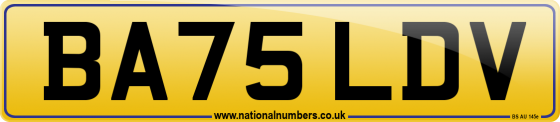 BA75 LDV