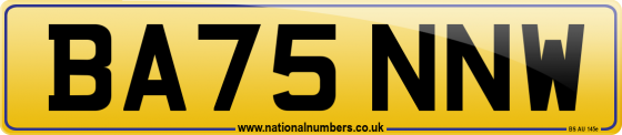 BA75 NNW