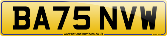 BA75 NVW
