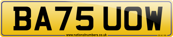 BA75 UOW